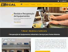 Tablet Screenshot of fmecal.com.br